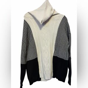 Tristan Cream Knit Sweater - Size L